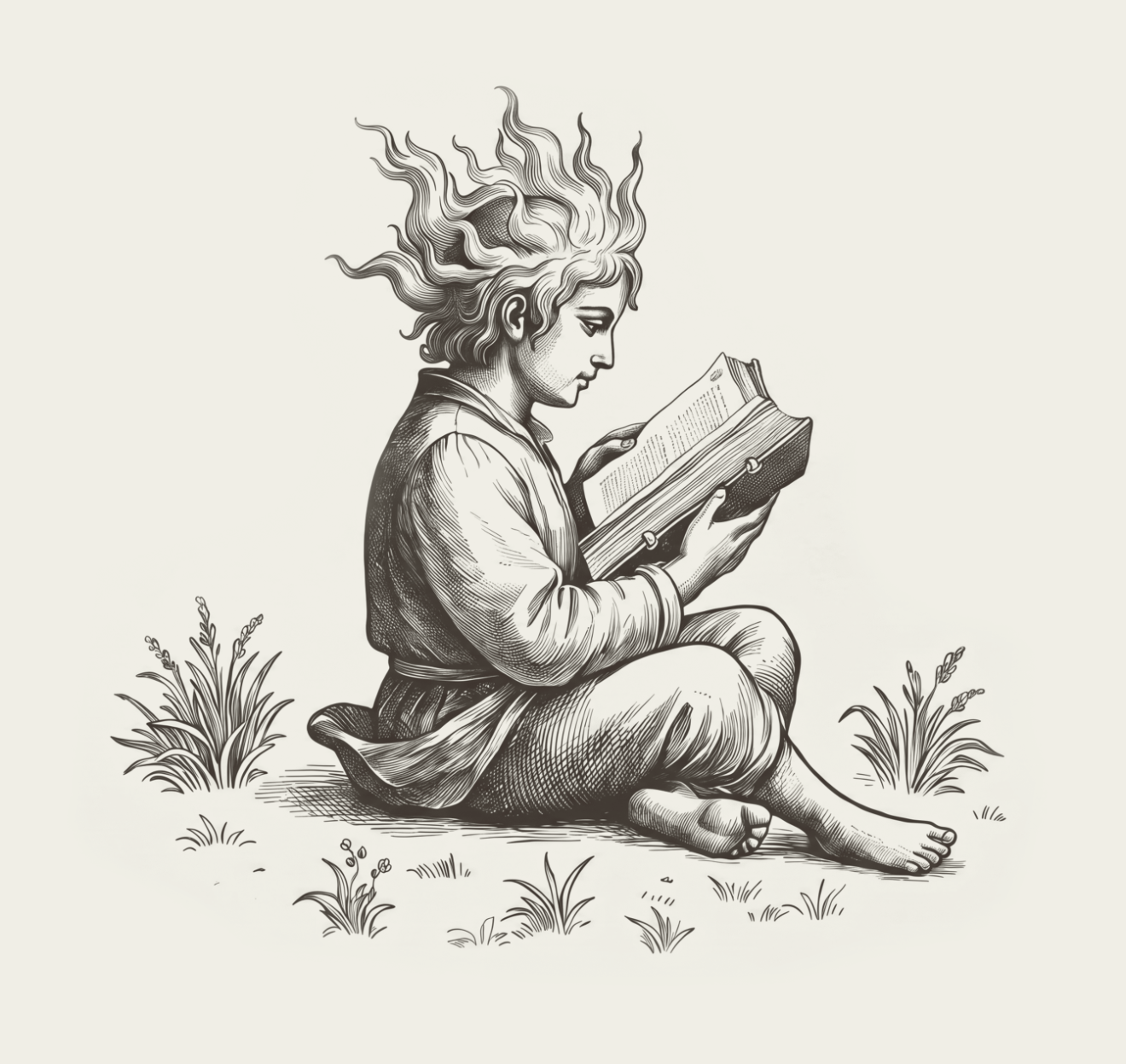 Lit Bookz Illustration